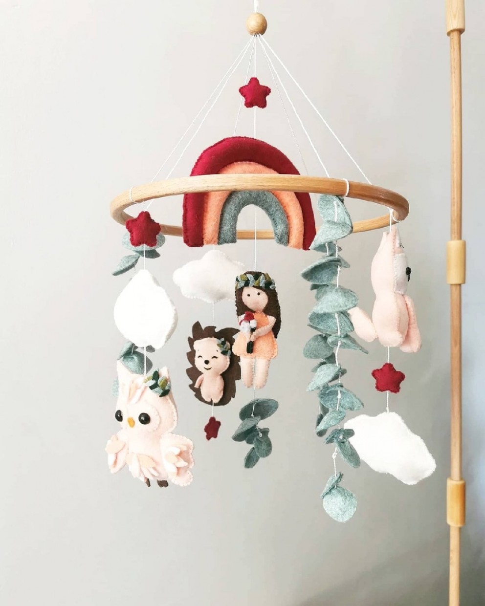 Crib mobile "Forest Princes " Crib mobile "Forest Princes "