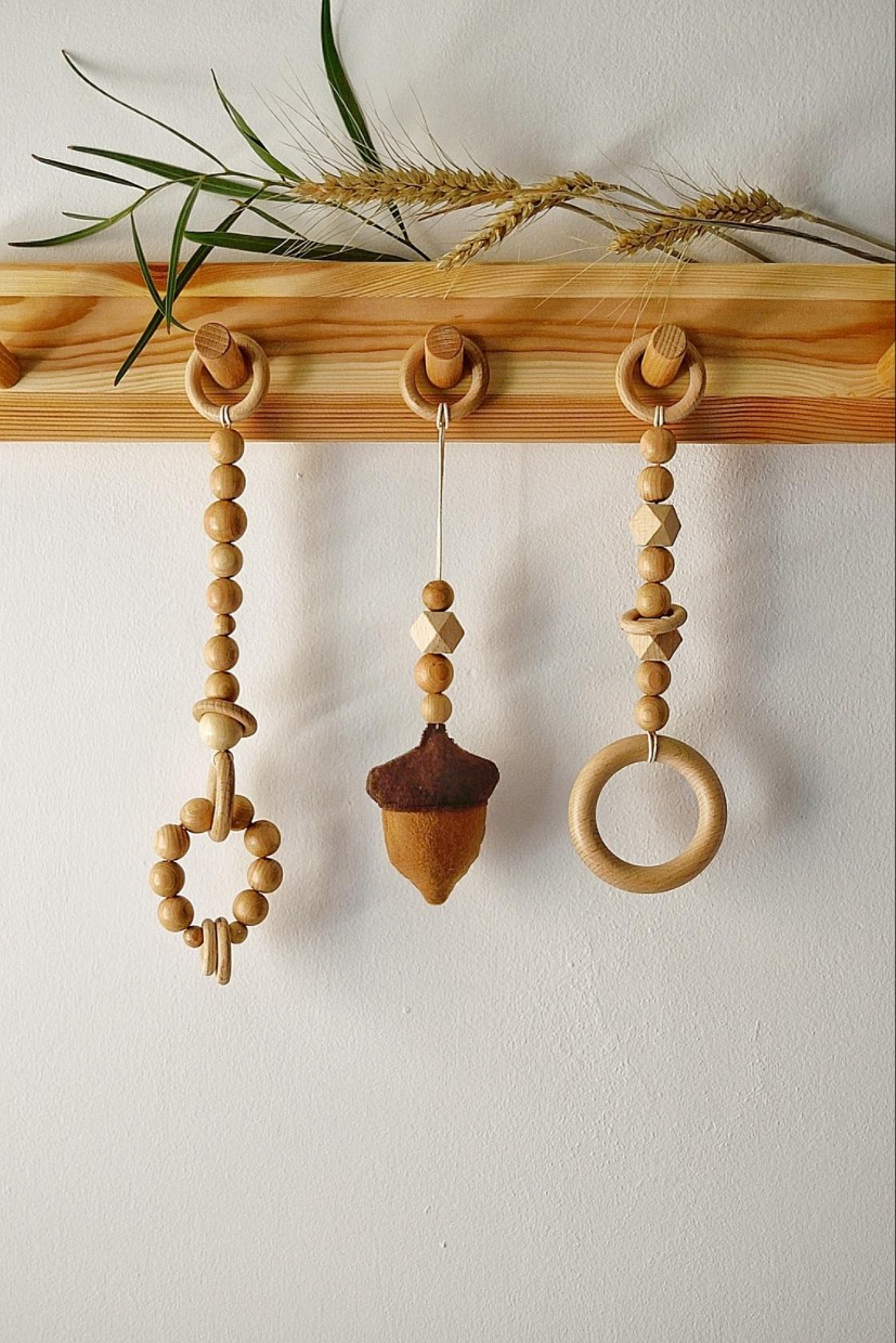 Set For baby gym " Acorn " Set For baby gym " Acorn "