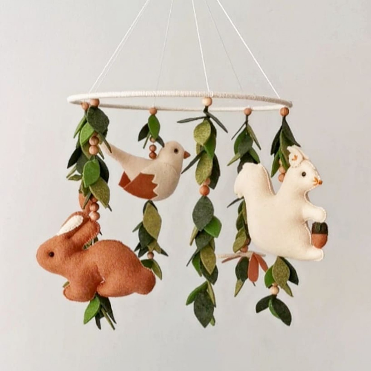 Crib Mobile "The Forest "