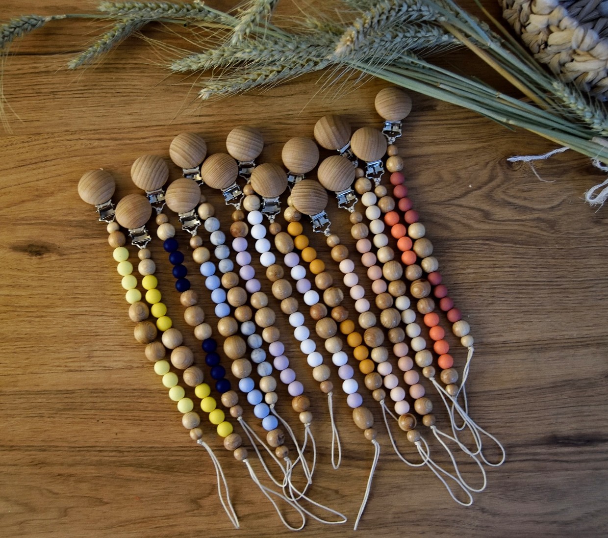 Pacifier Clip "Sagano" Pacifier Clip "Sagano"