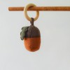 Teether - Rattle "Forest acorn"
