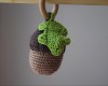 Teether-Rattle " Forest acorn "