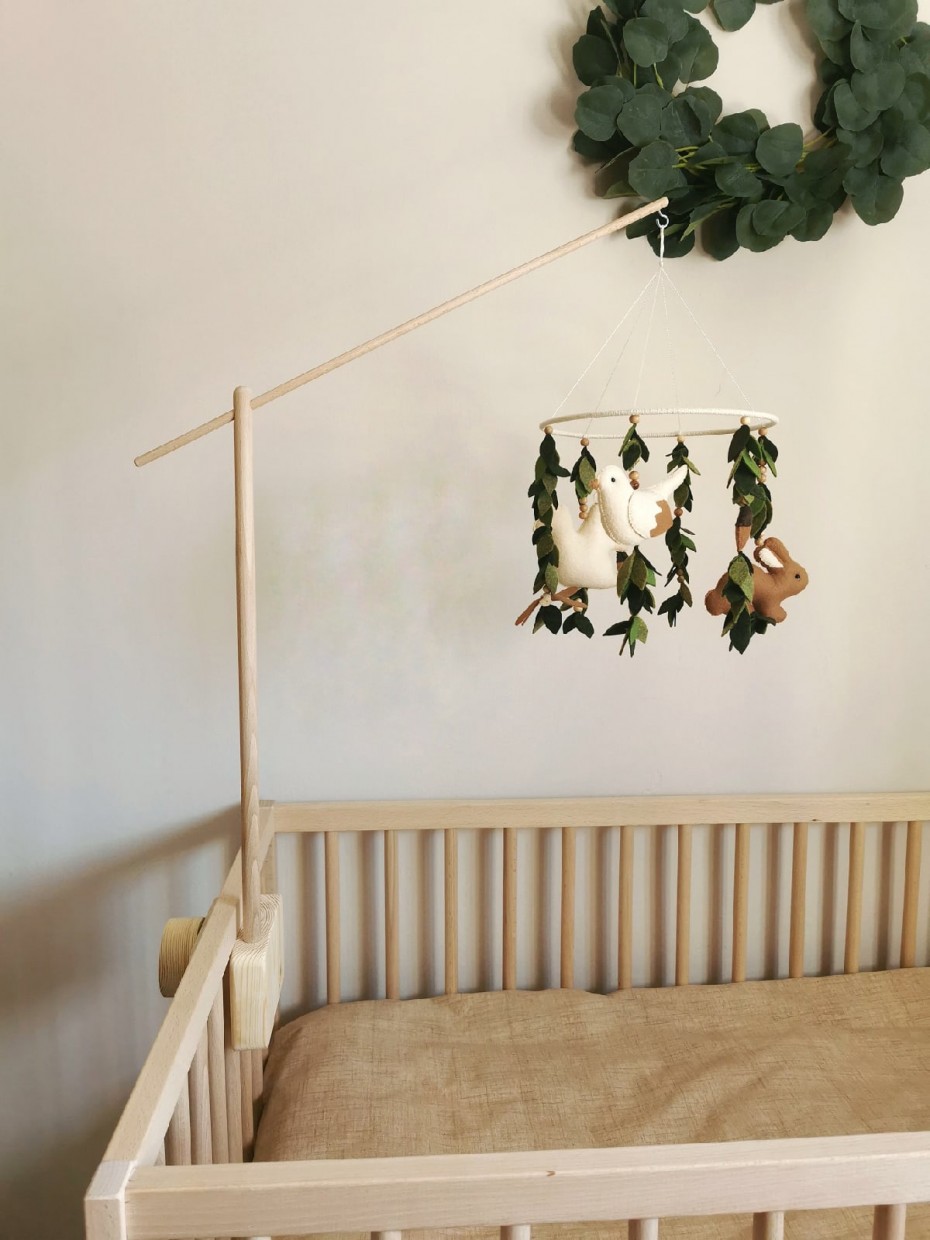 Wooden Crib Mobile Arm "The Arny"