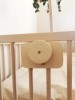 wooden crib mobile arm