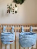  Set of Hanging Crib Baskets 